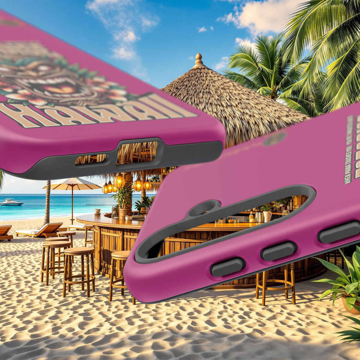 Hawaii – Coque Antichoc Premium Tiki Mana