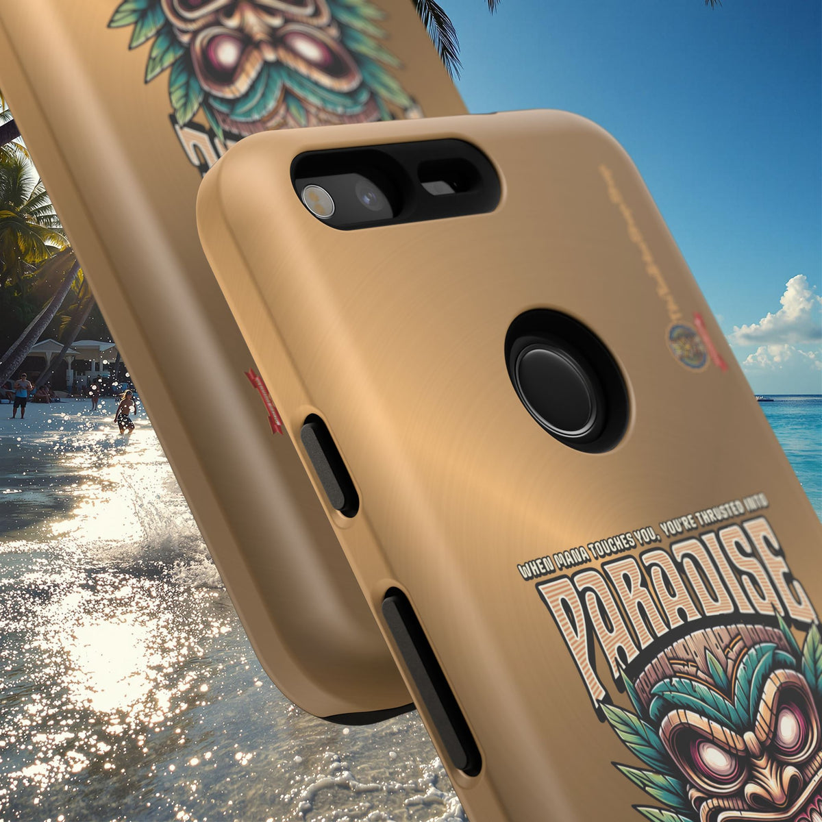 Bora Bora – Coque Antichoc Premium Tiki Élégance