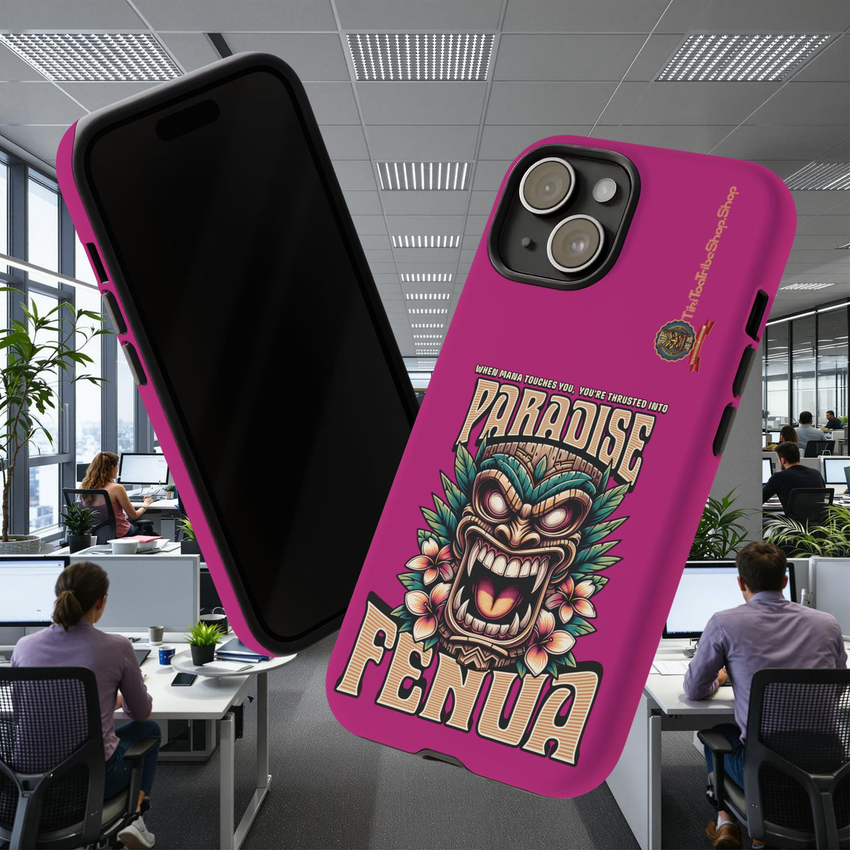 Fenua Guardian – Coque Antichoc Art Polynésien