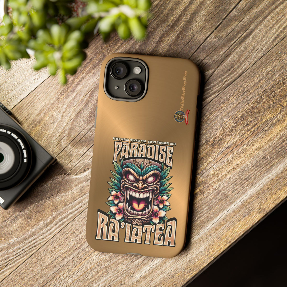 Ra’iatea – Coque Tiki Tribal de Protection Premium