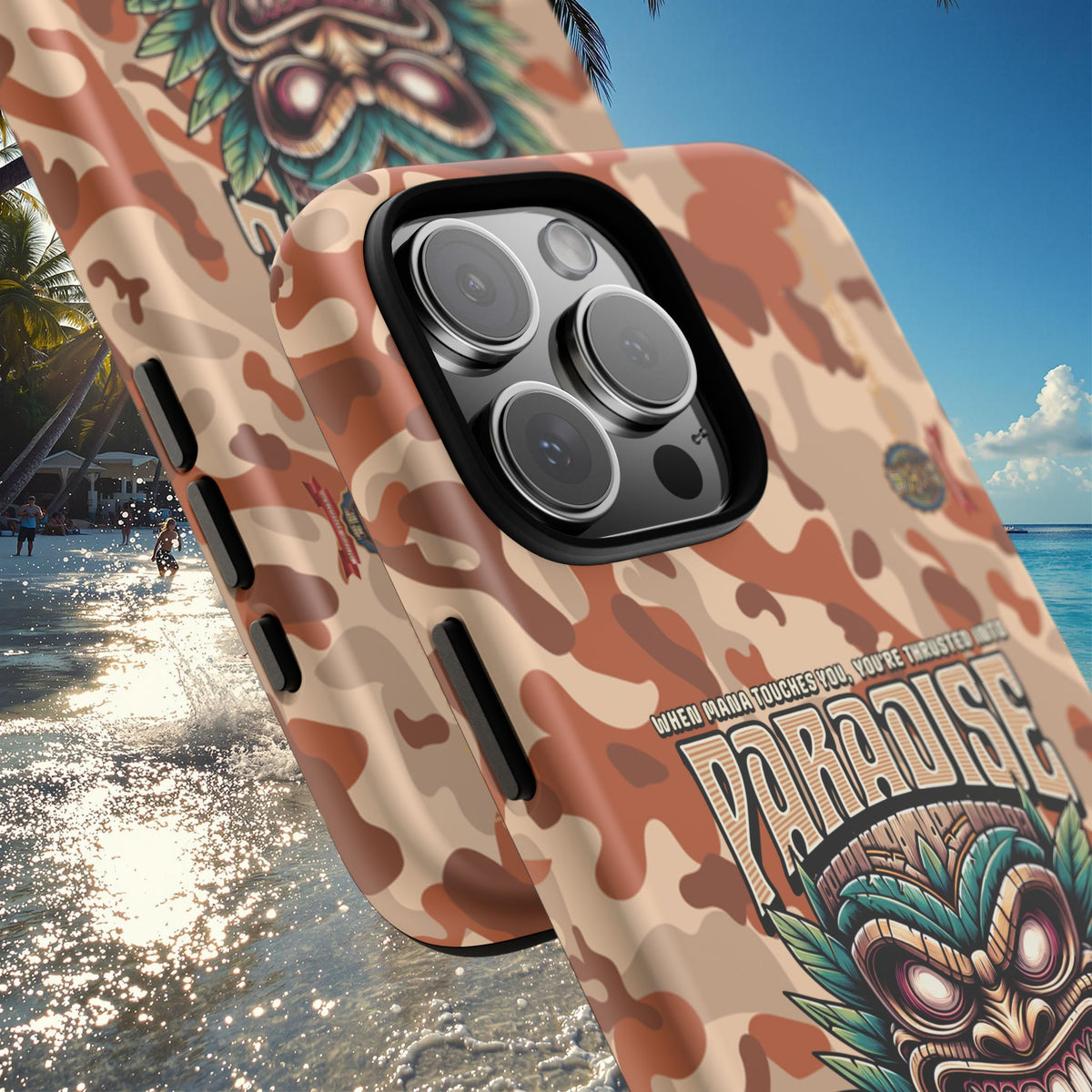 Fenua Guardian – Coque Antichoc Art Polynésien