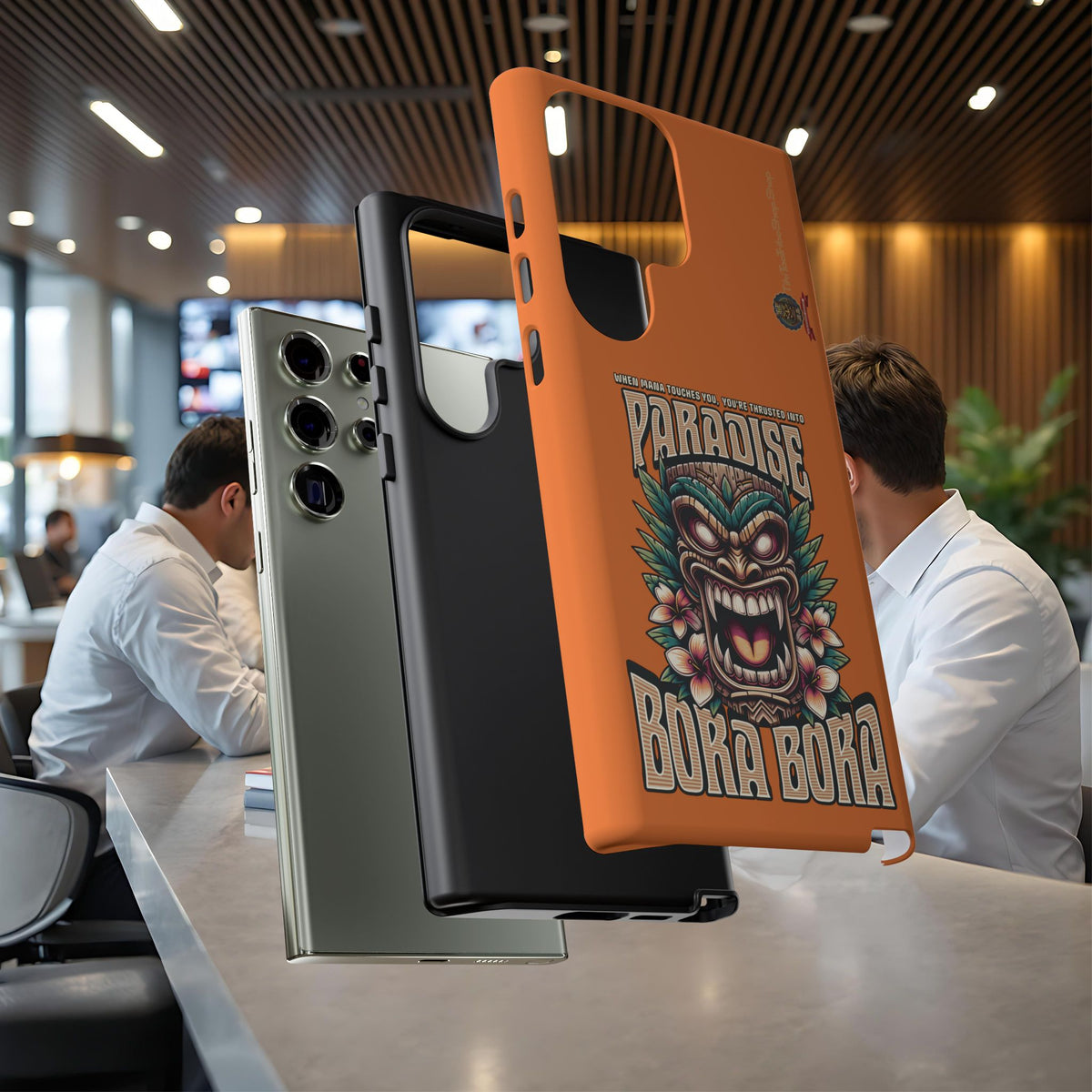 Bora Bora – Coque Antichoc Premium Tiki Élégance