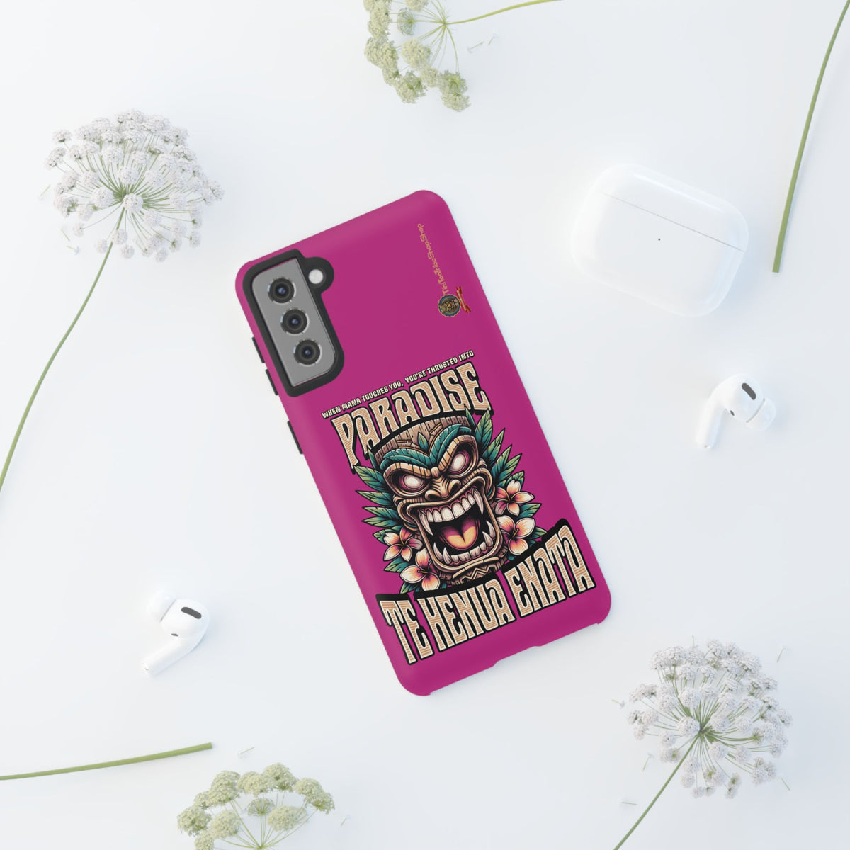 Te Henua Enata – Coque Antichoc Tiki Ancestral & Puissant