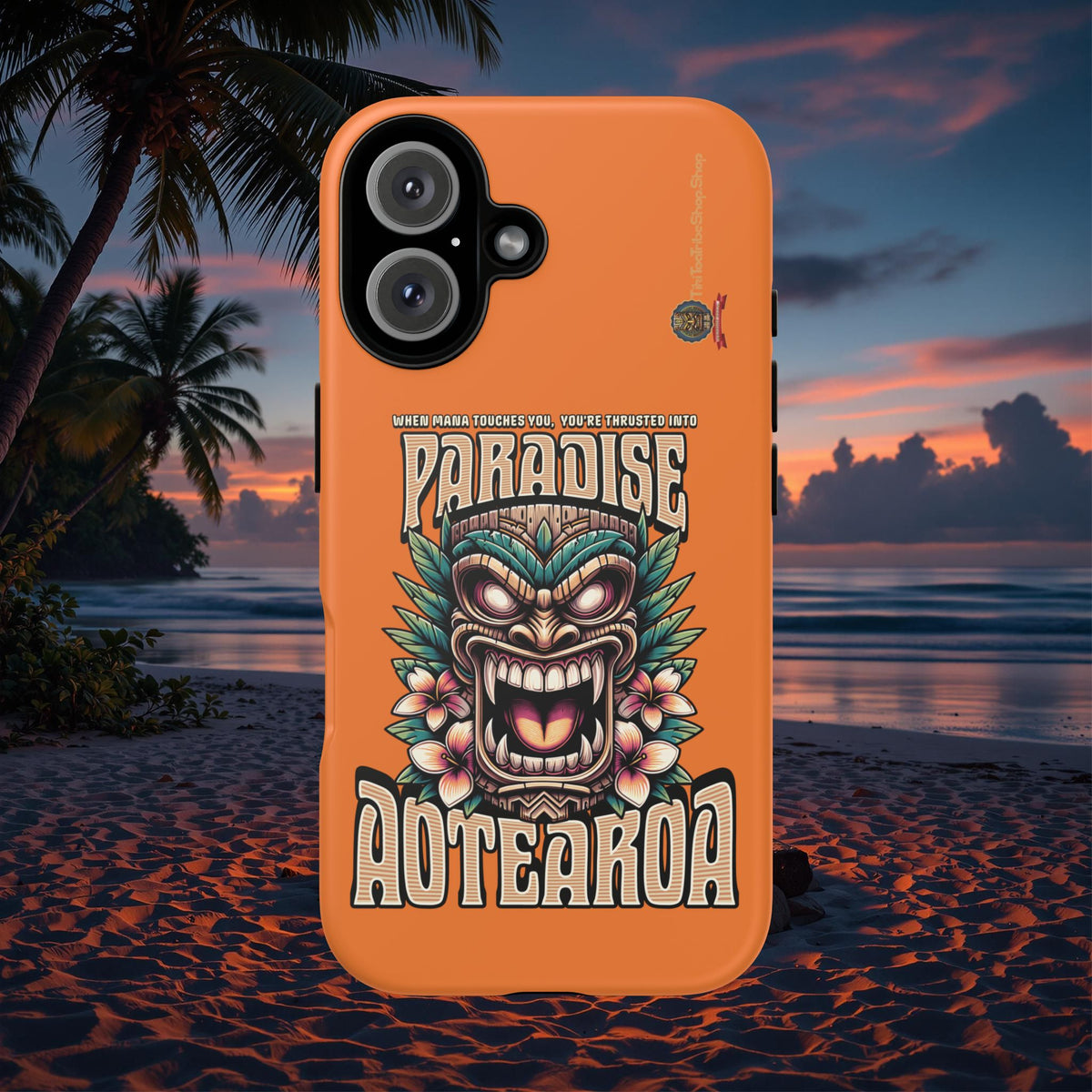 Aotearoa – Coque Antichoc Tiki Maori & Mana Ancestral