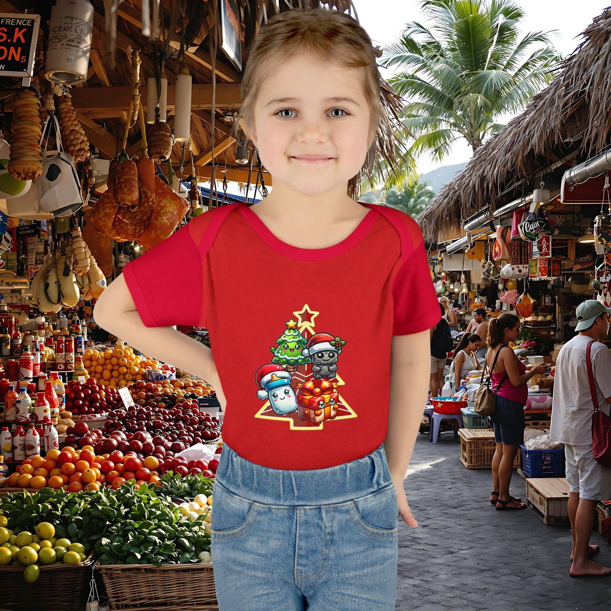 Christmas Mini Tikis, Maxi Joy: Smiles and laughter
