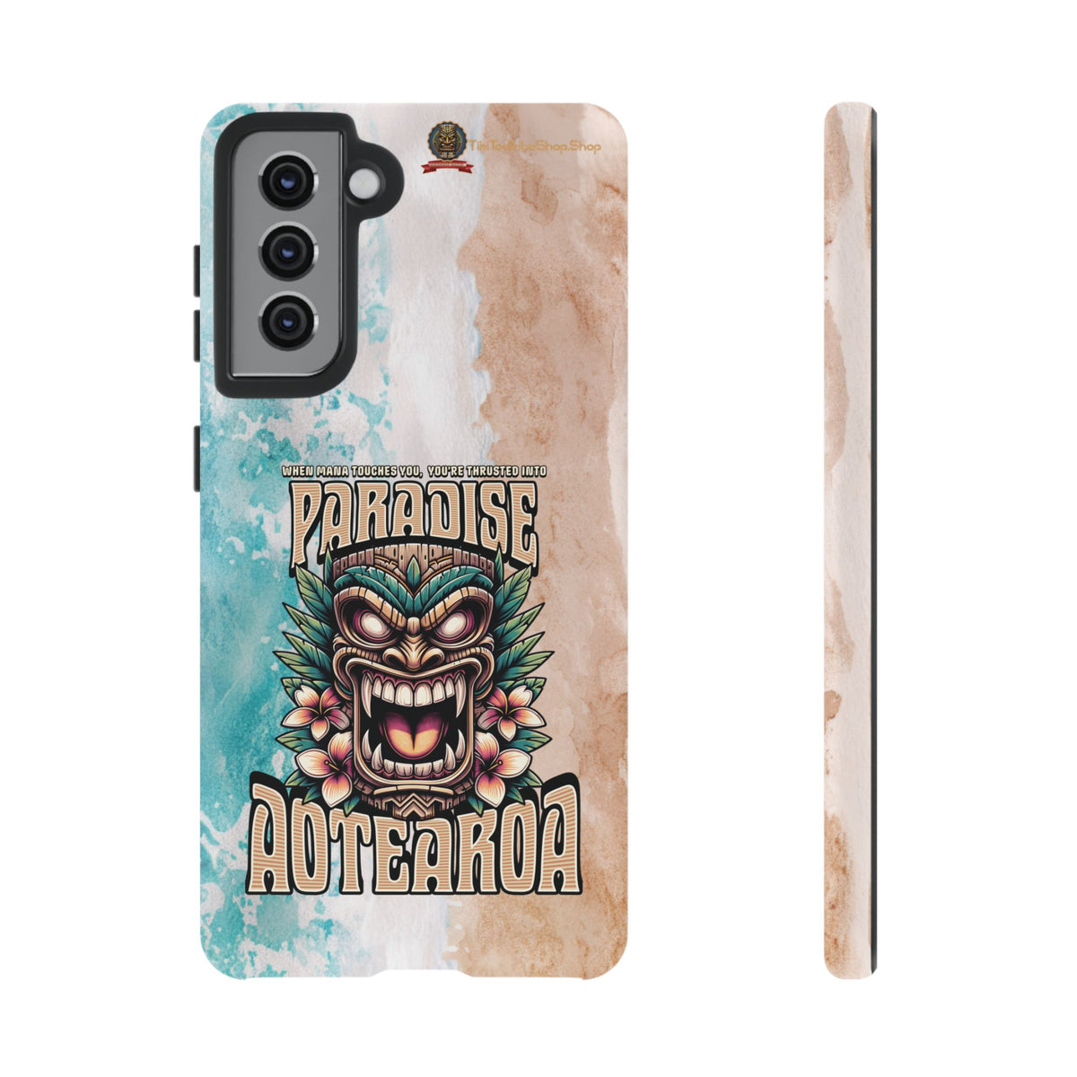 Aotearoa – Coque Antichoc Tiki Maori & Mana Ancestral