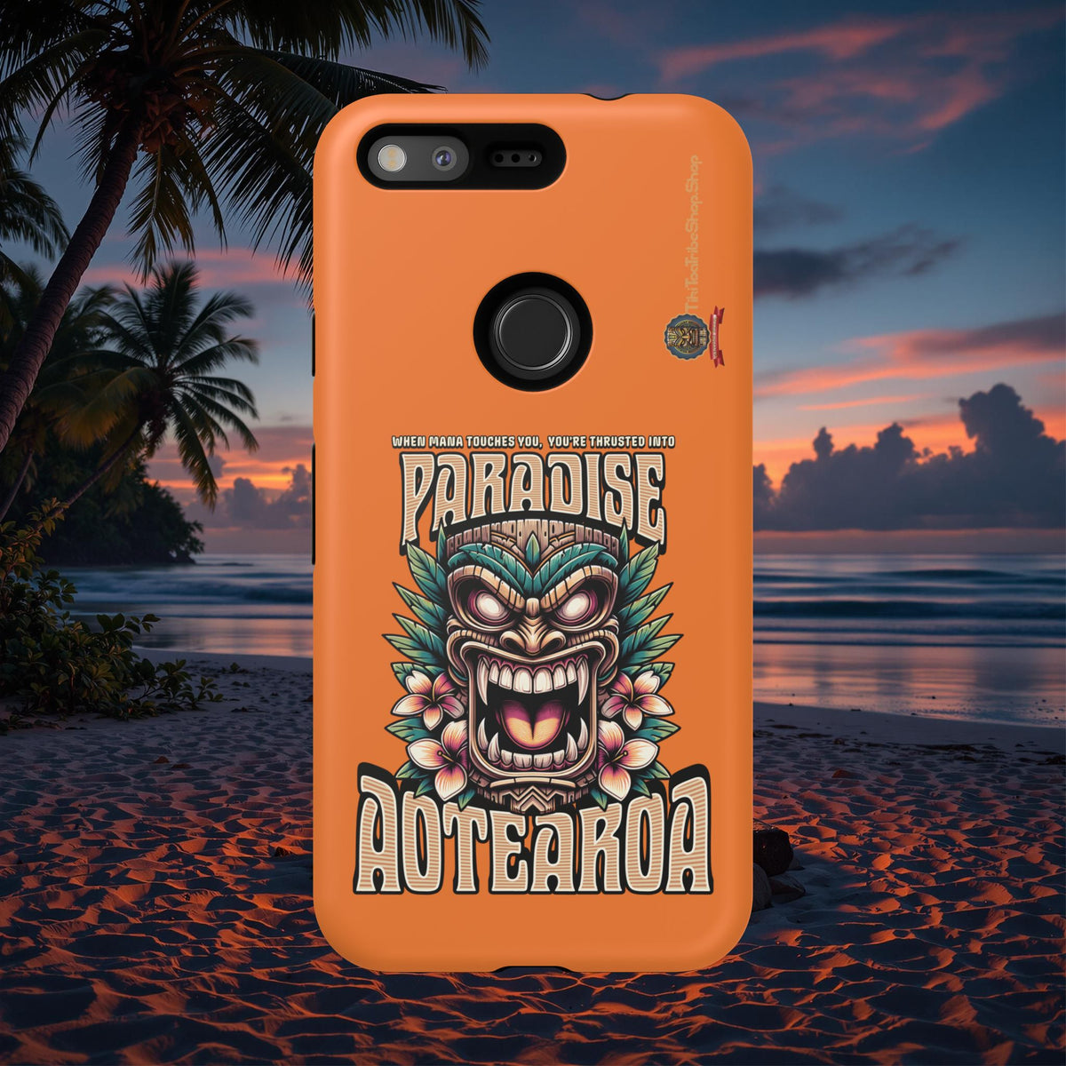 Aotearoa – Coque Antichoc Tiki Maori & Mana Ancestral