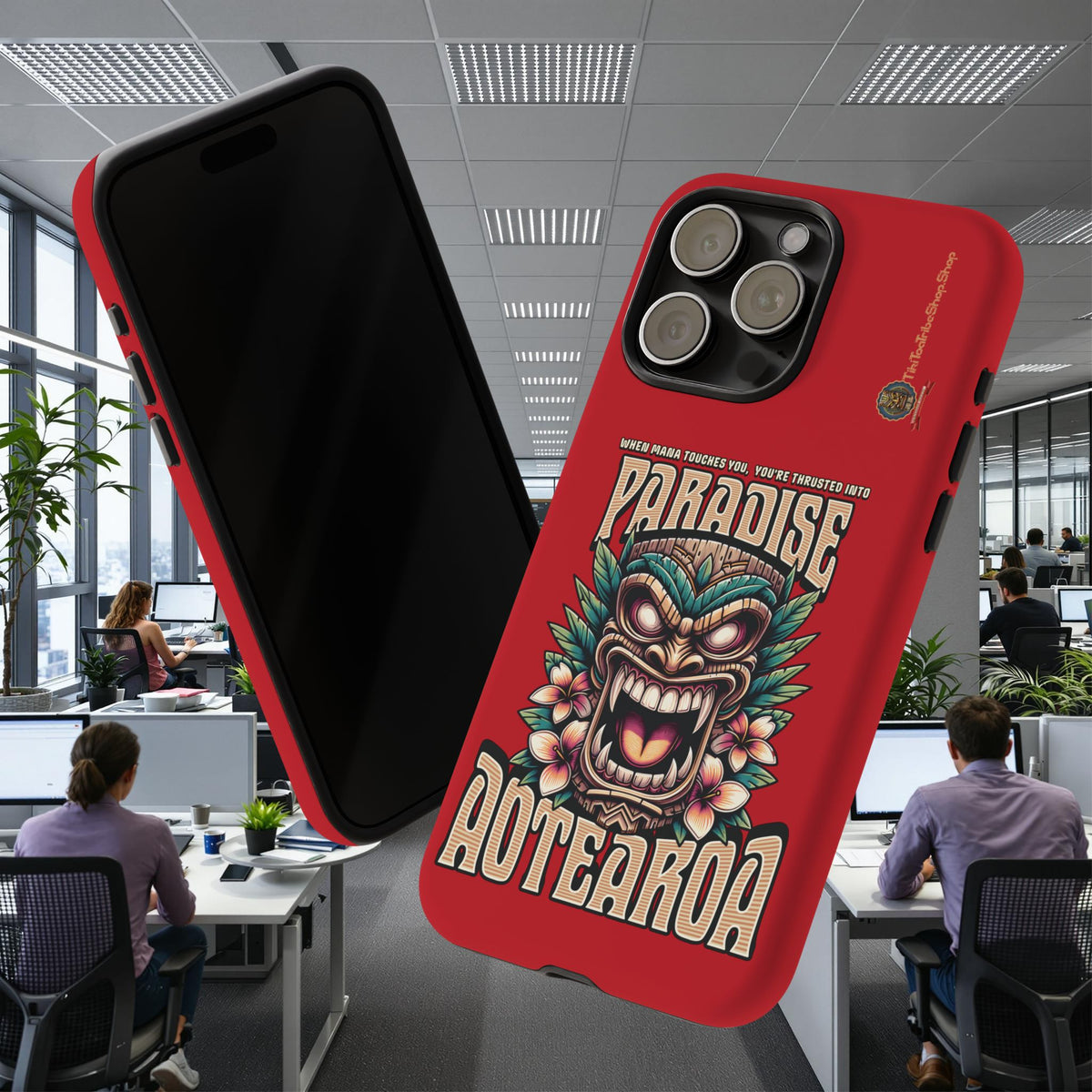 Aotearoa Raw Energy Premium Shockproof Case 🔥