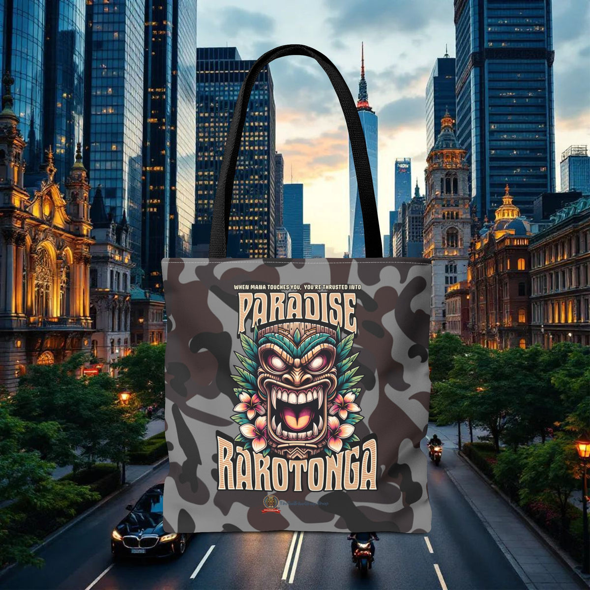 Tote Bag - 'Paradise Rarotonga'