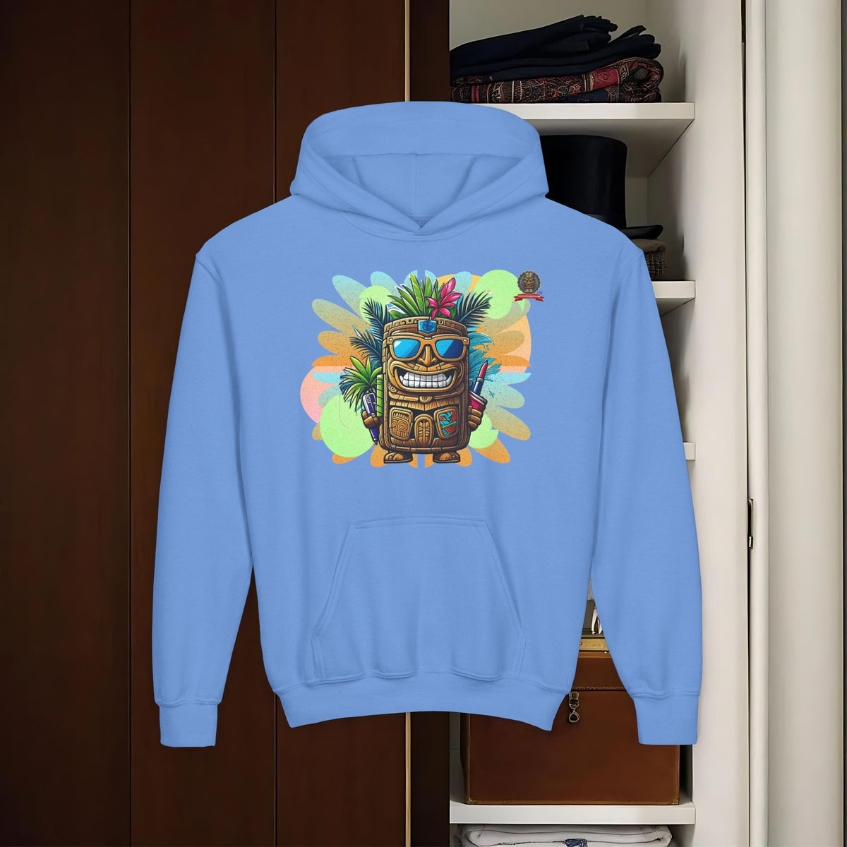 THE TIKI SPIRIT - Thick hooded sweatshirt for youth