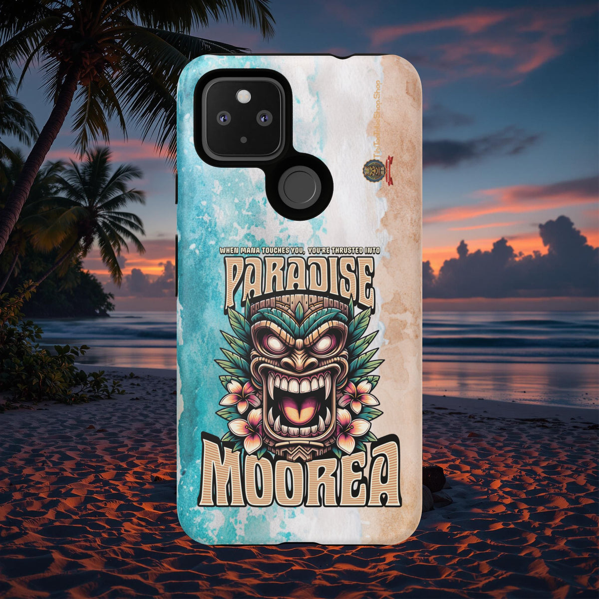 Moorea – Coque Antichoc Premium Tiki Fenua