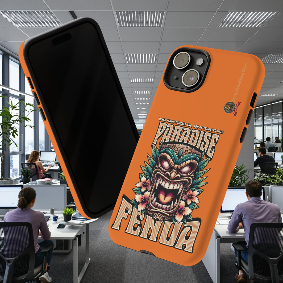 Fenua Guardian – Coque Antichoc Art Polynésien