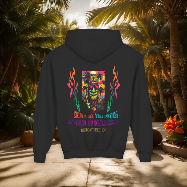 THE TIKI SPIRIT - Thick hooded sweatshirt for youth