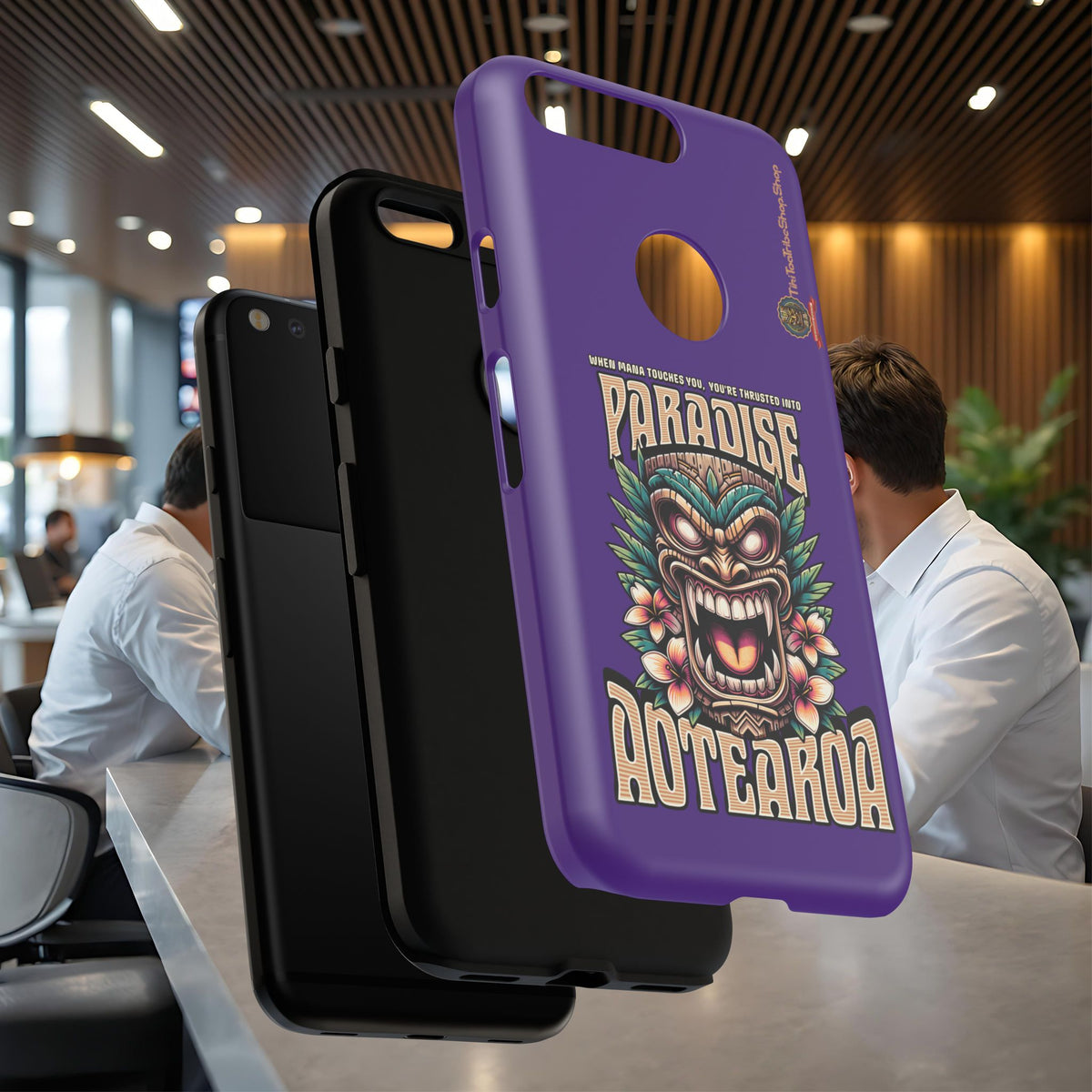 Aotearoa – Tiki Maori &amp; Ancestral Mana Shockproof Case