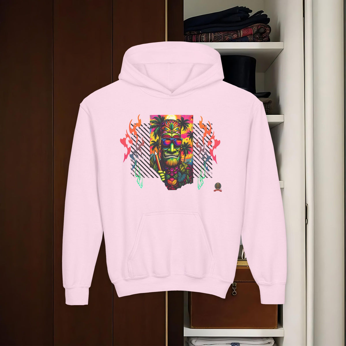 THE TIKI SPIRIT - Thick hooded sweatshirt for youth