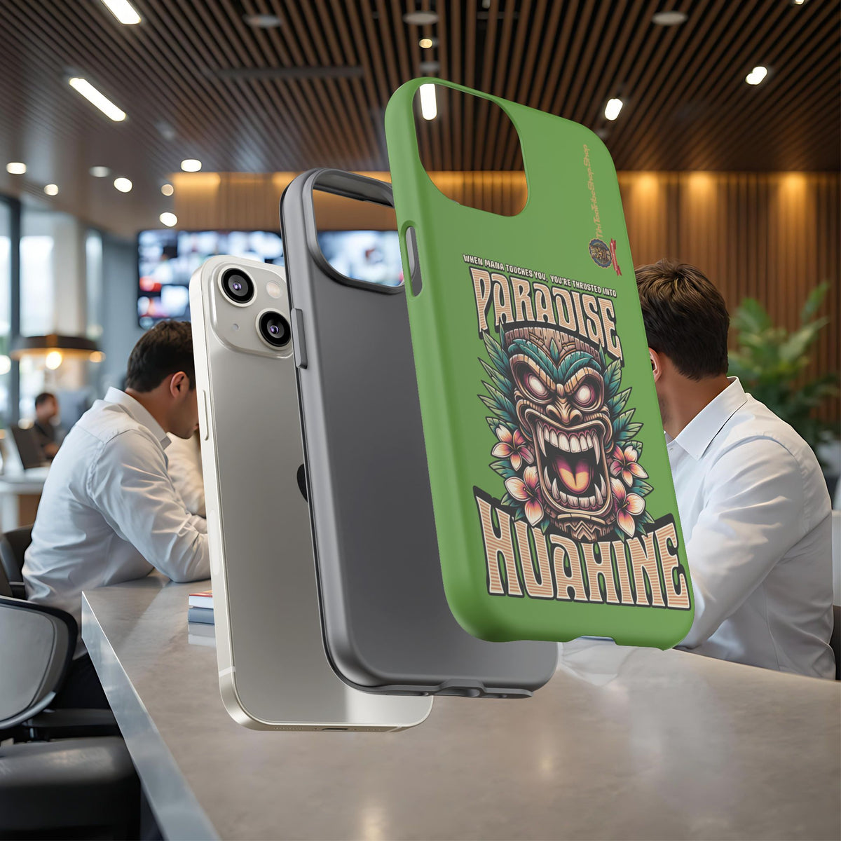 Huahine – Coque Antichoc Premium Tiki Fenua
