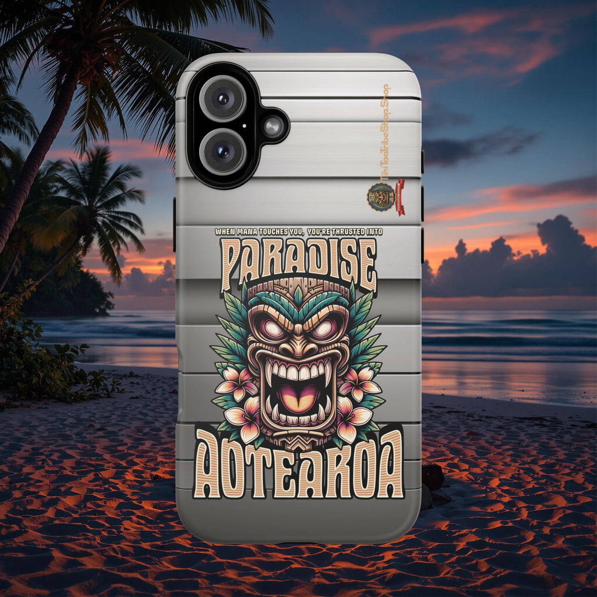 Aotearoa – Tiki Maori &amp; Ancestral Mana Shockproof Case