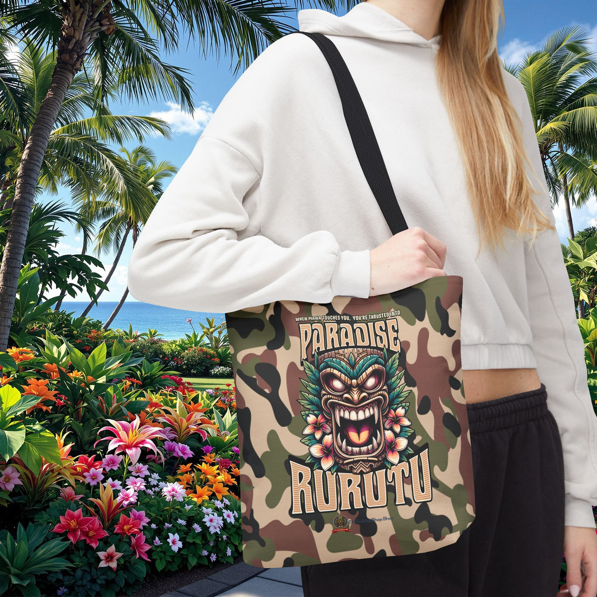 Tote Bag - 'Paradise Rurutu'
