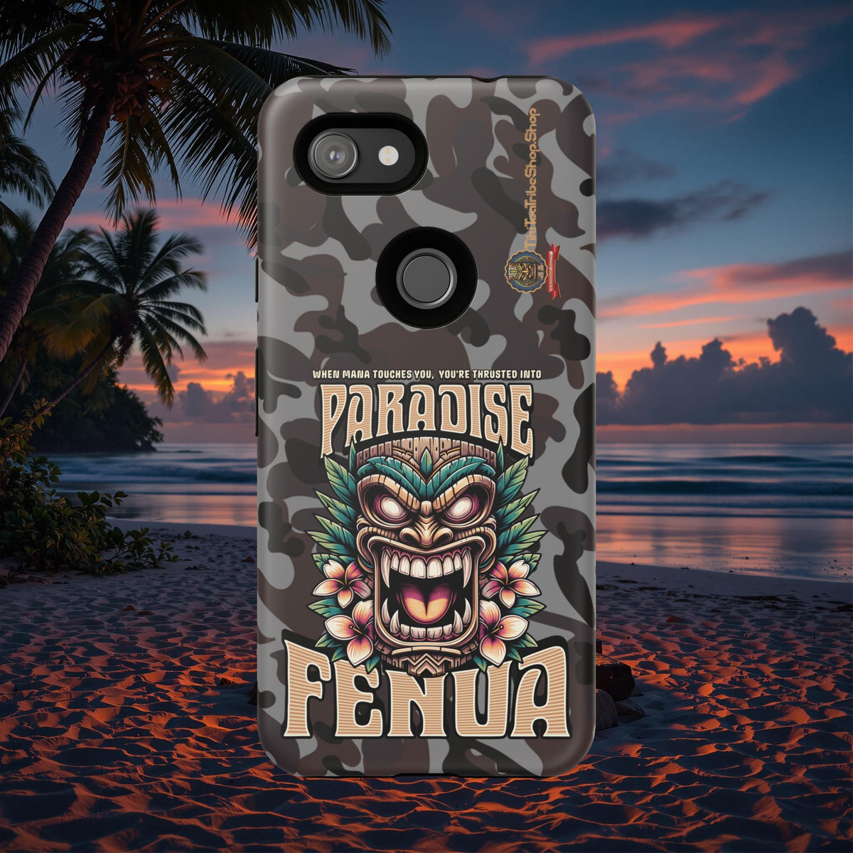 Fenua Guardian – Coque Antichoc Art Polynésien