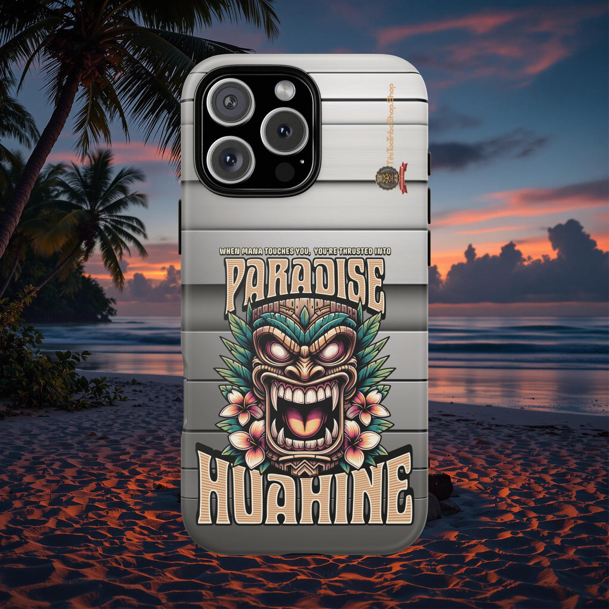 Huahine – Coque Antichoc Premium Tiki Fenua