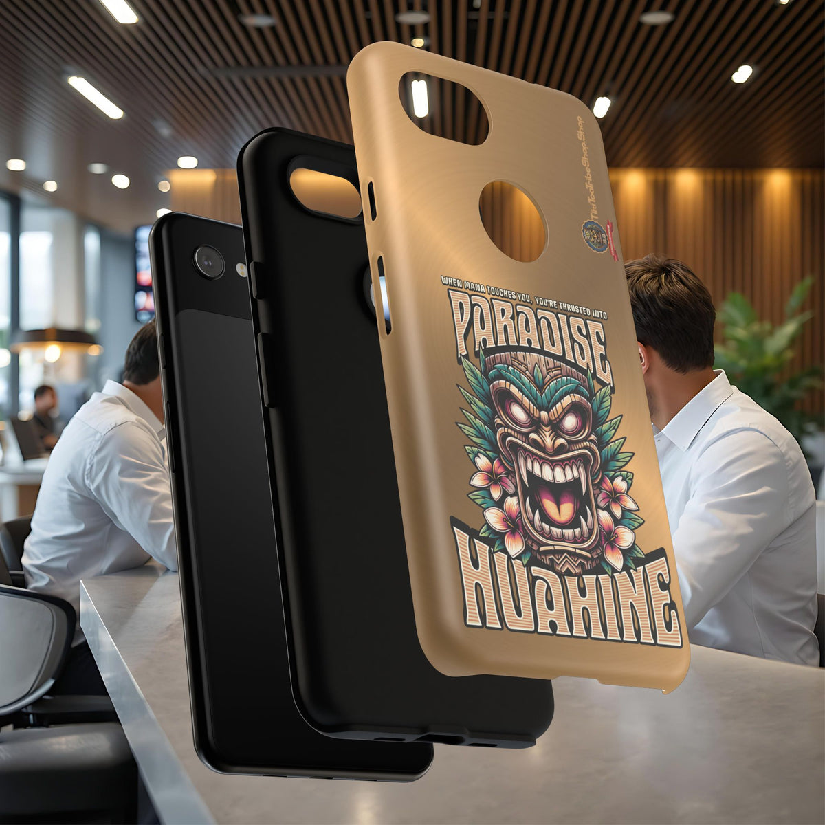 Huahine – Coque Antichoc Premium Tiki Fenua