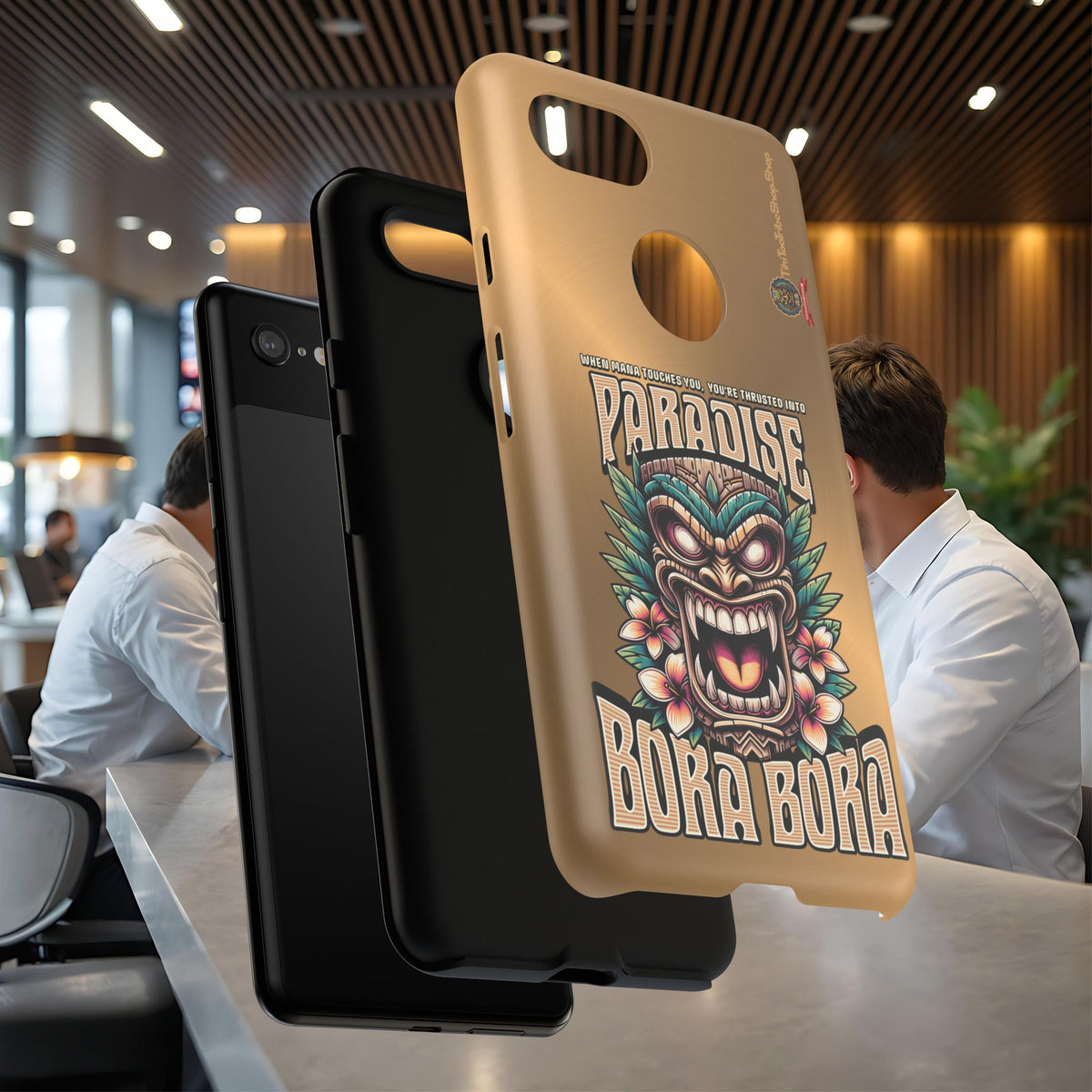 Bora Bora – Coque Antichoc Premium Tiki Élégance