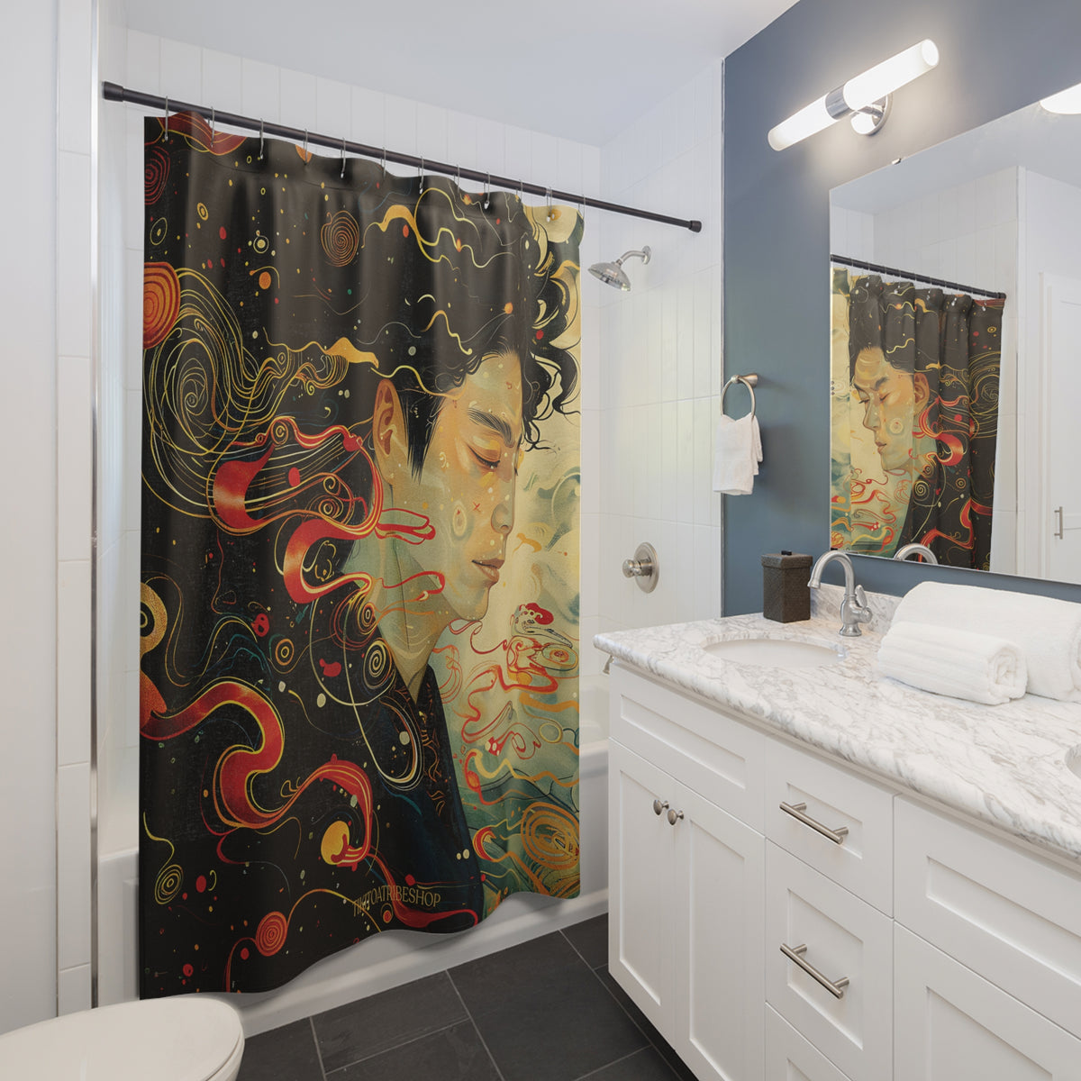 Rideau de Douche Tiki Toa