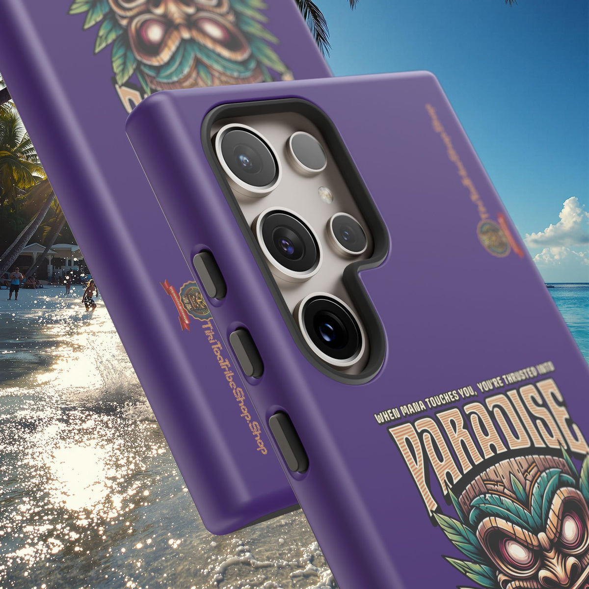 Bora Bora – Coque Antichoc Premium Tiki Élégance