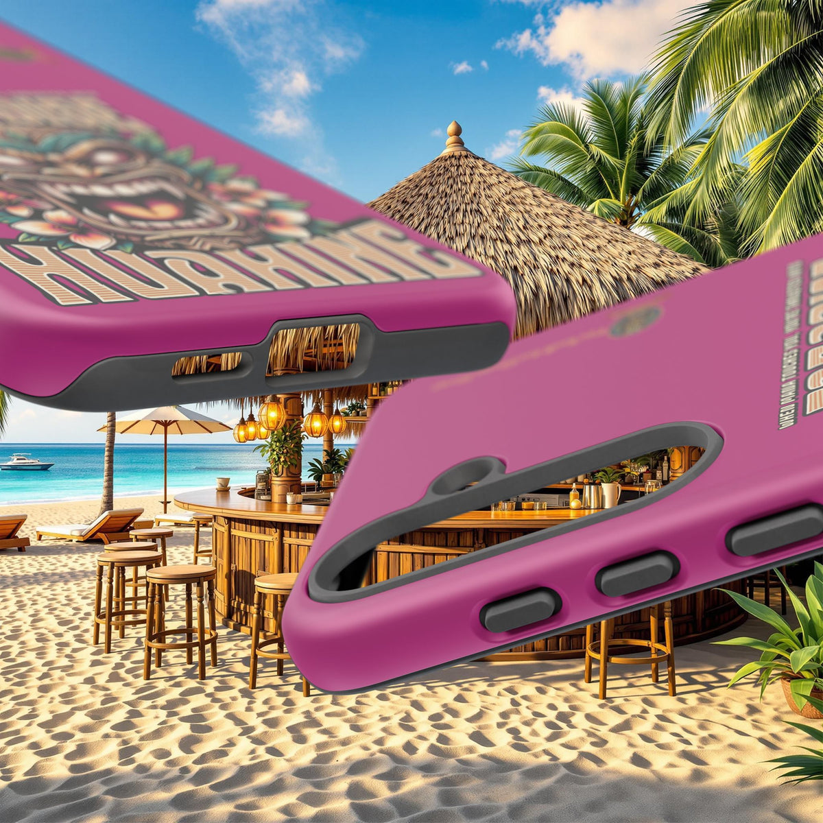 Huahine – Coque Antichoc Premium Tiki Fenua