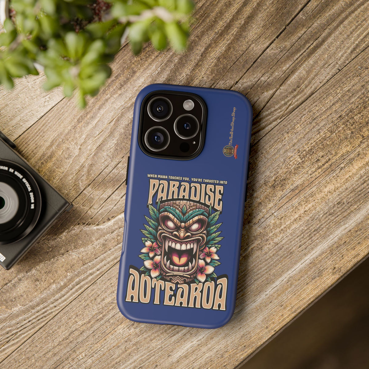 Aotearoa – Coque Antichoc Tiki Maori & Mana Ancestral