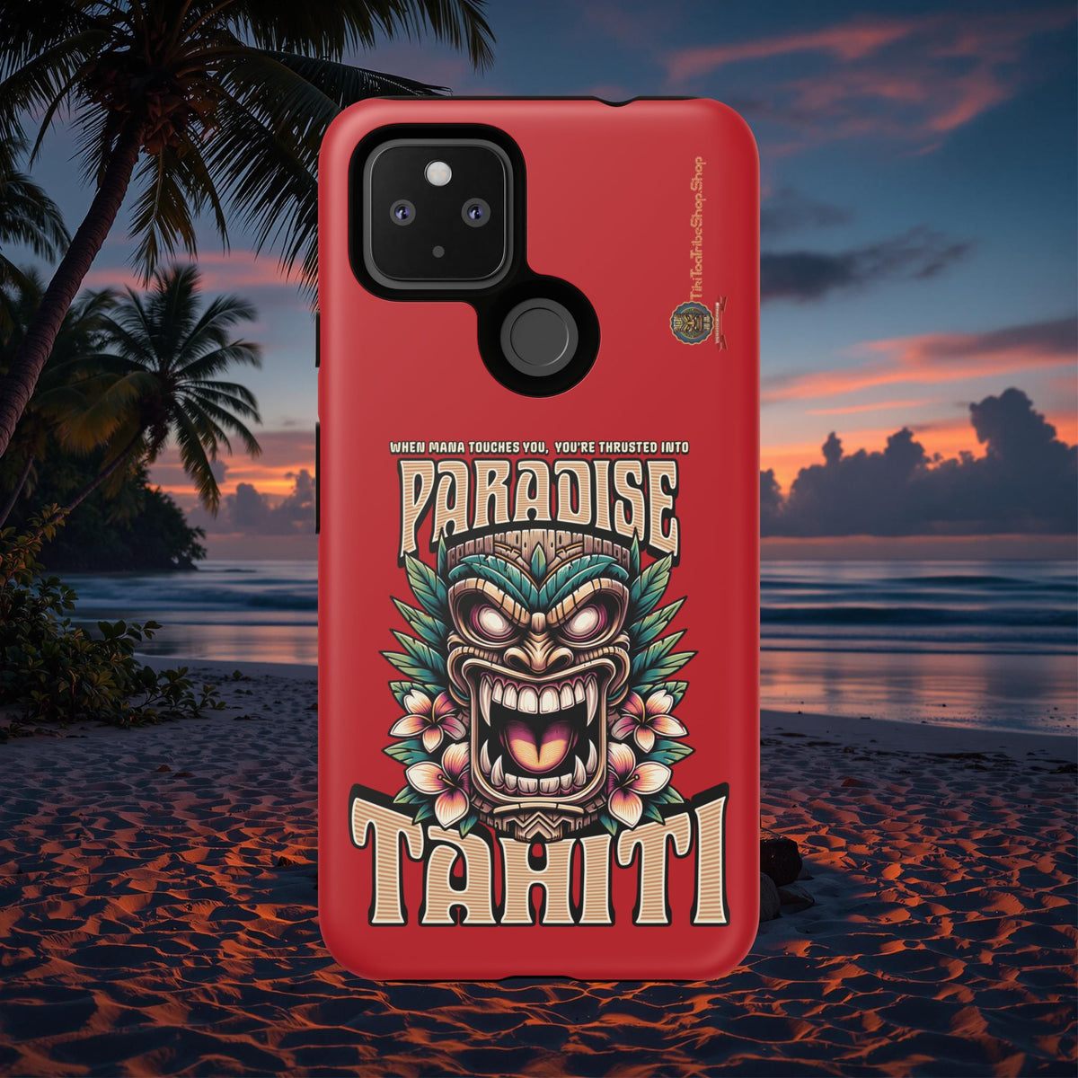 Tahiti – Coque Antichoc Premium Tiki Royal