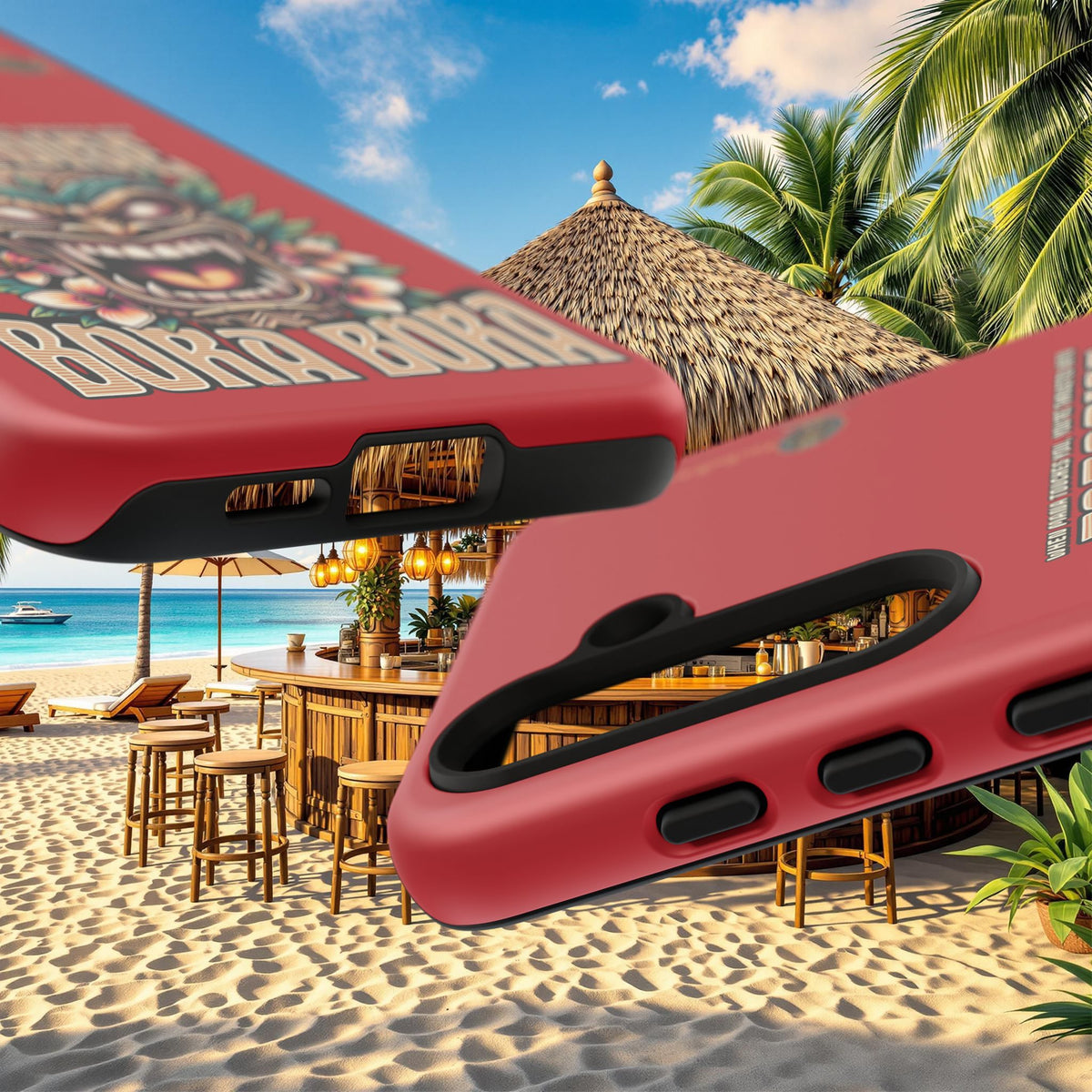 Bora Bora – Coque Antichoc Premium Tiki Élégance
