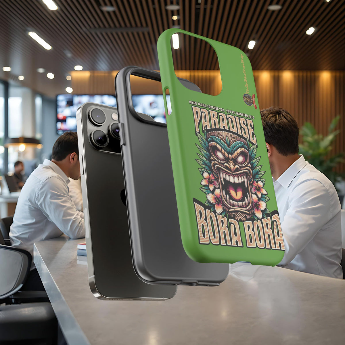 Bora Bora – Coque Antichoc Premium Tiki Élégance