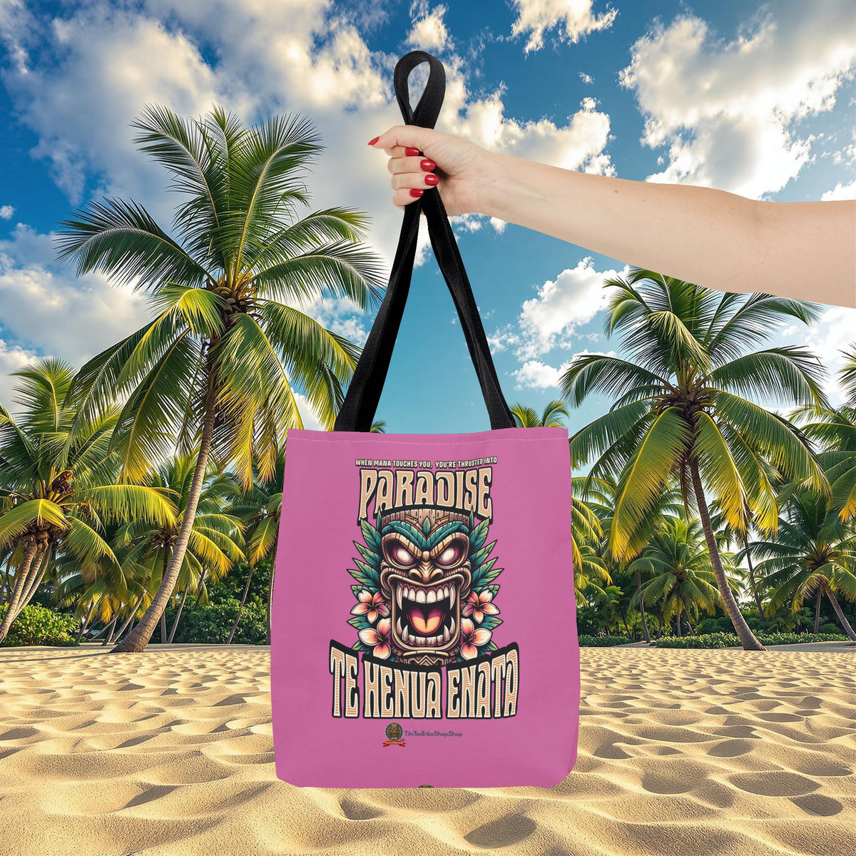 TE HENUA ENATA PARADISE Tote Bag