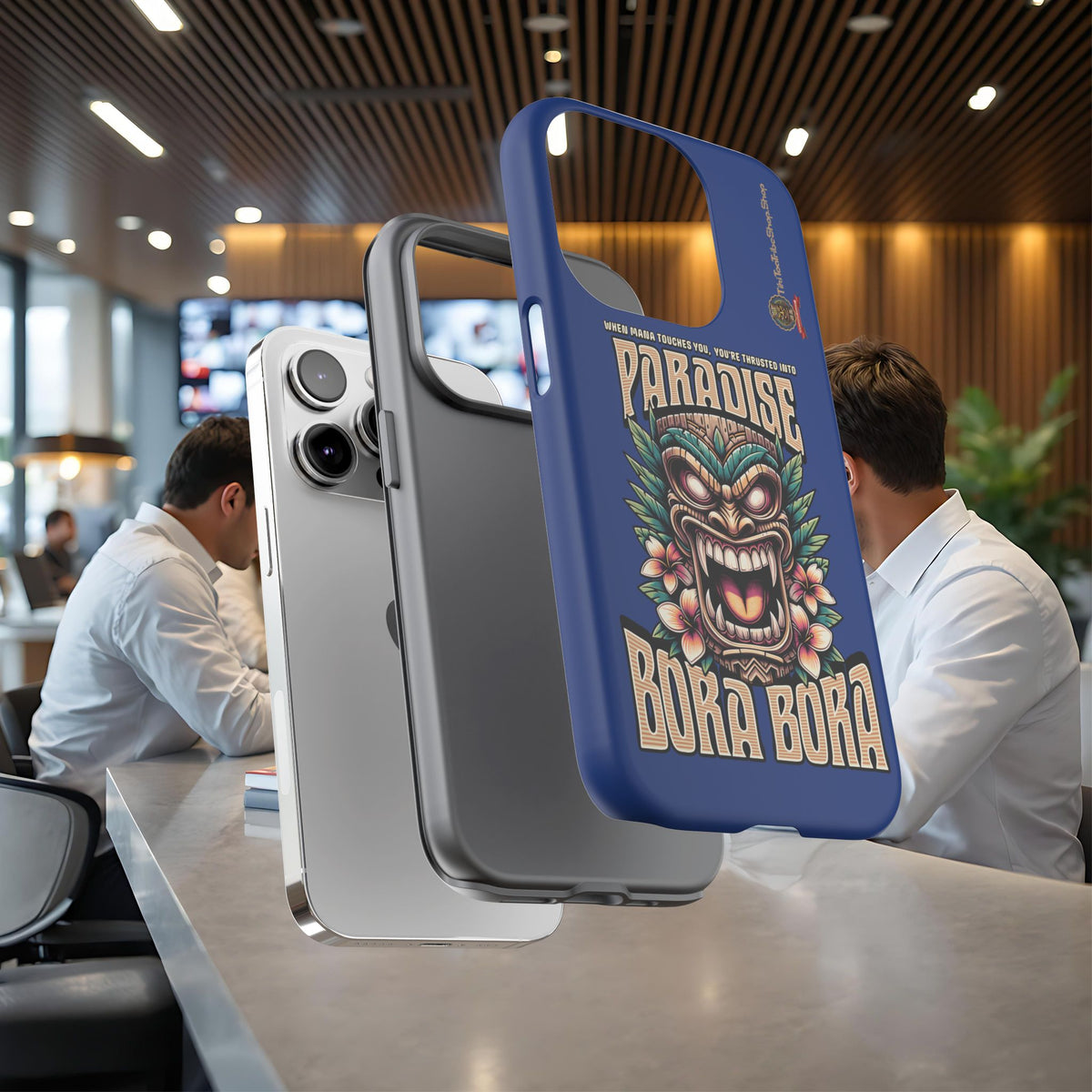 Bora Bora – Coque Antichoc Premium Tiki Élégance