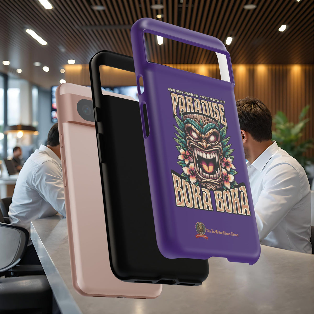 Bora Bora – Coque Antichoc Premium Tiki Élégance