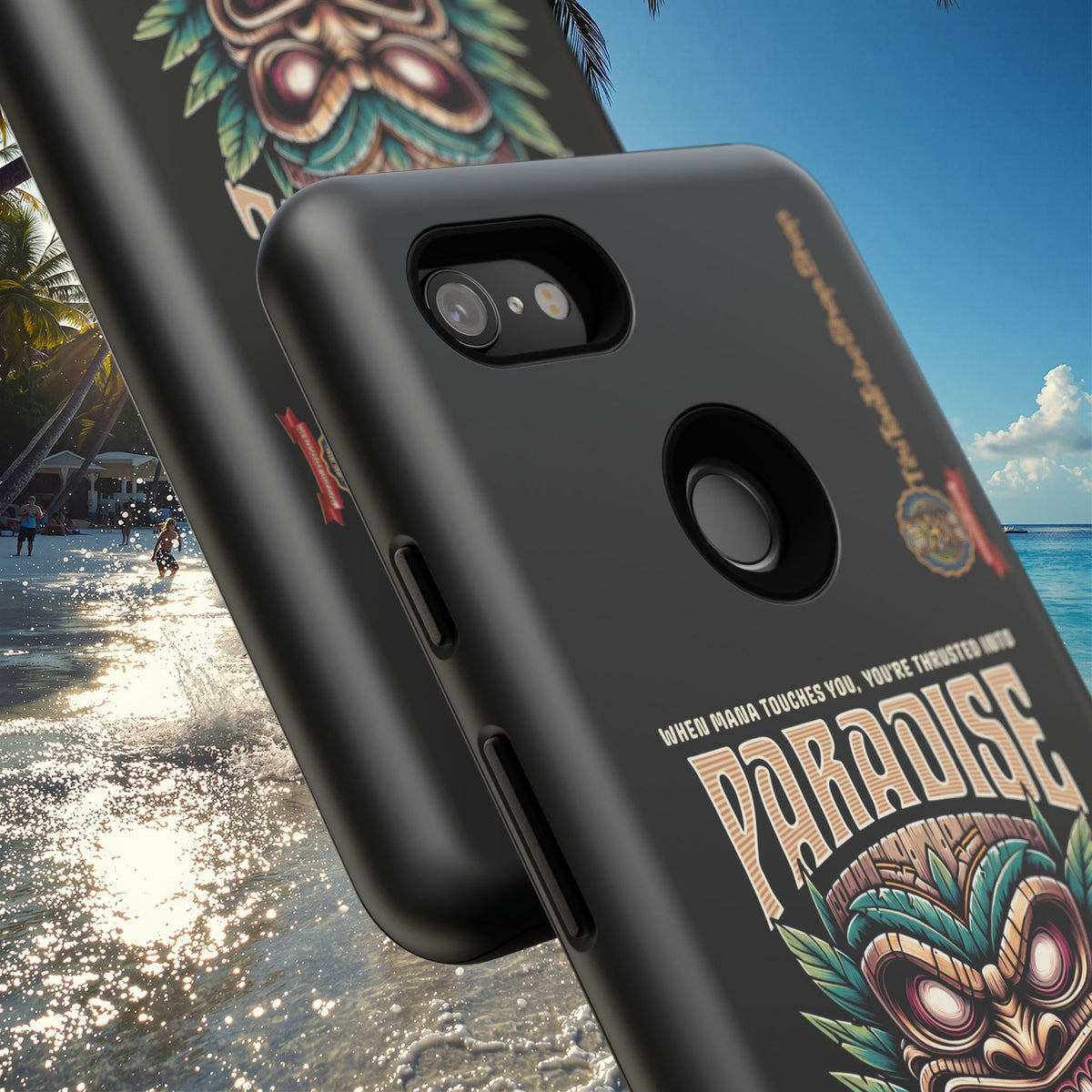 Fenua Guardian – Coque Antichoc Art Polynésien