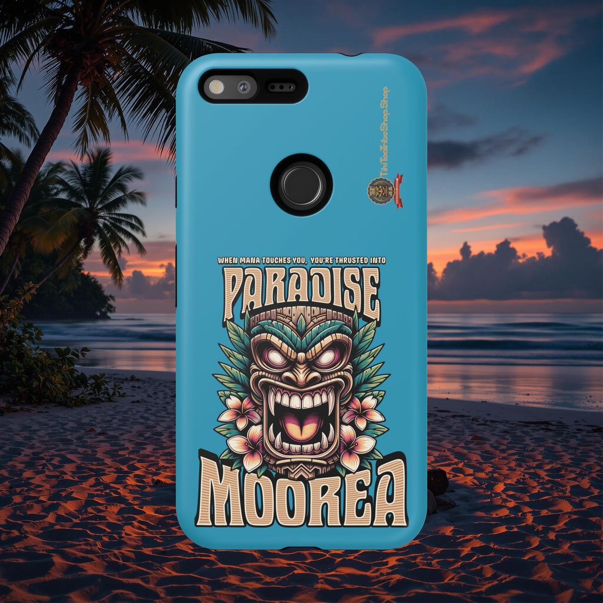 Moorea – Coque Antichoc Premium Tiki Fenua