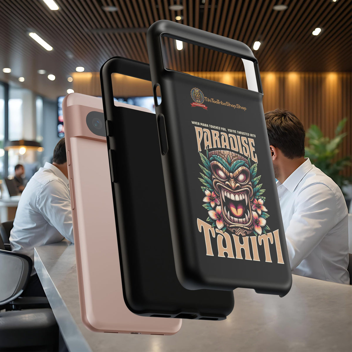 Tahiti – Coque Antichoc Premium Tiki Royal