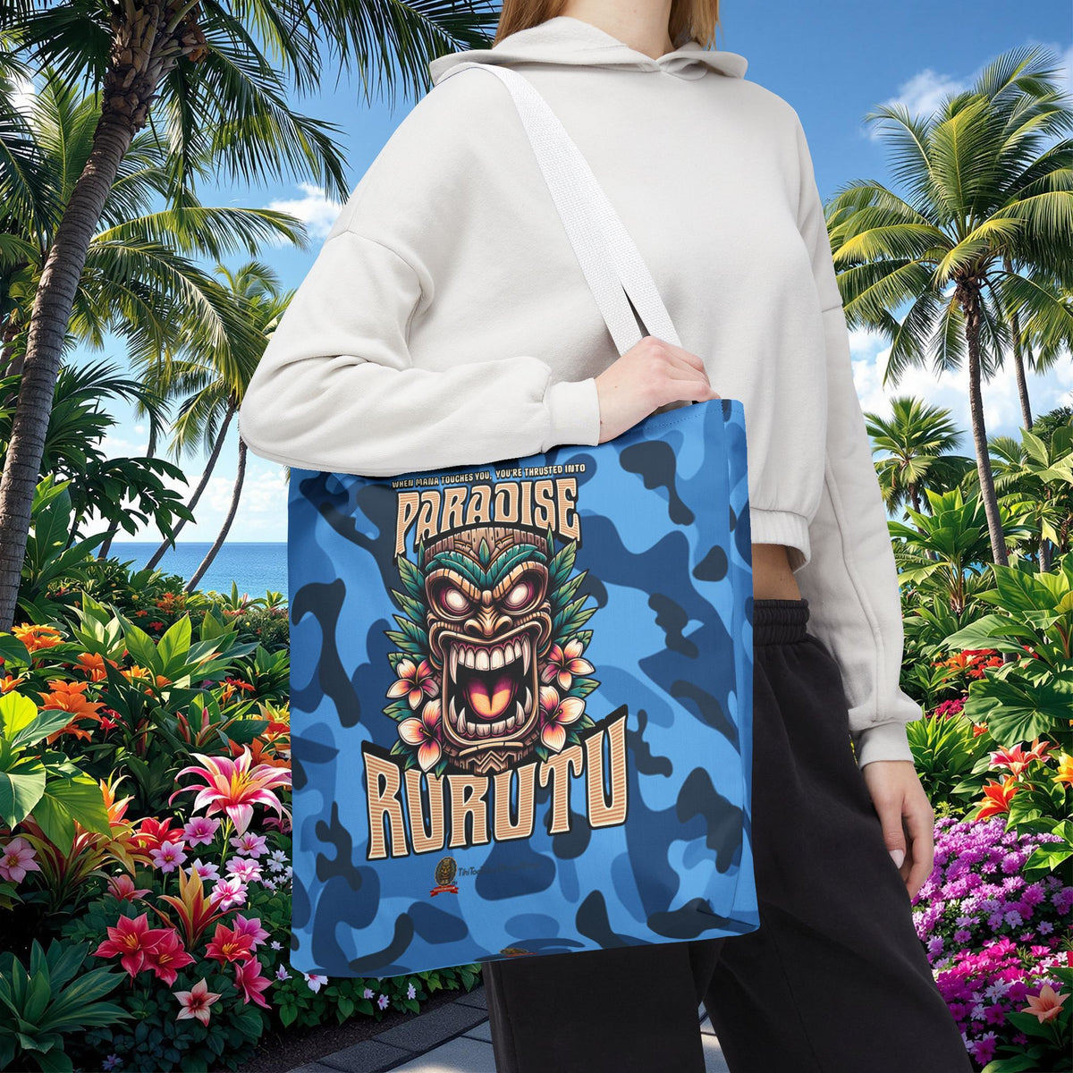 Tote Bag - 'Paradise Rurutu'