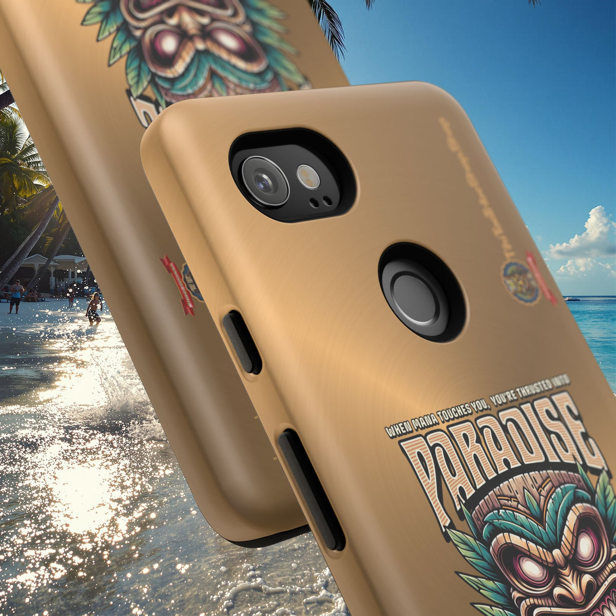 Ra’iatea – Coque Tiki Tribal de Protection Premium