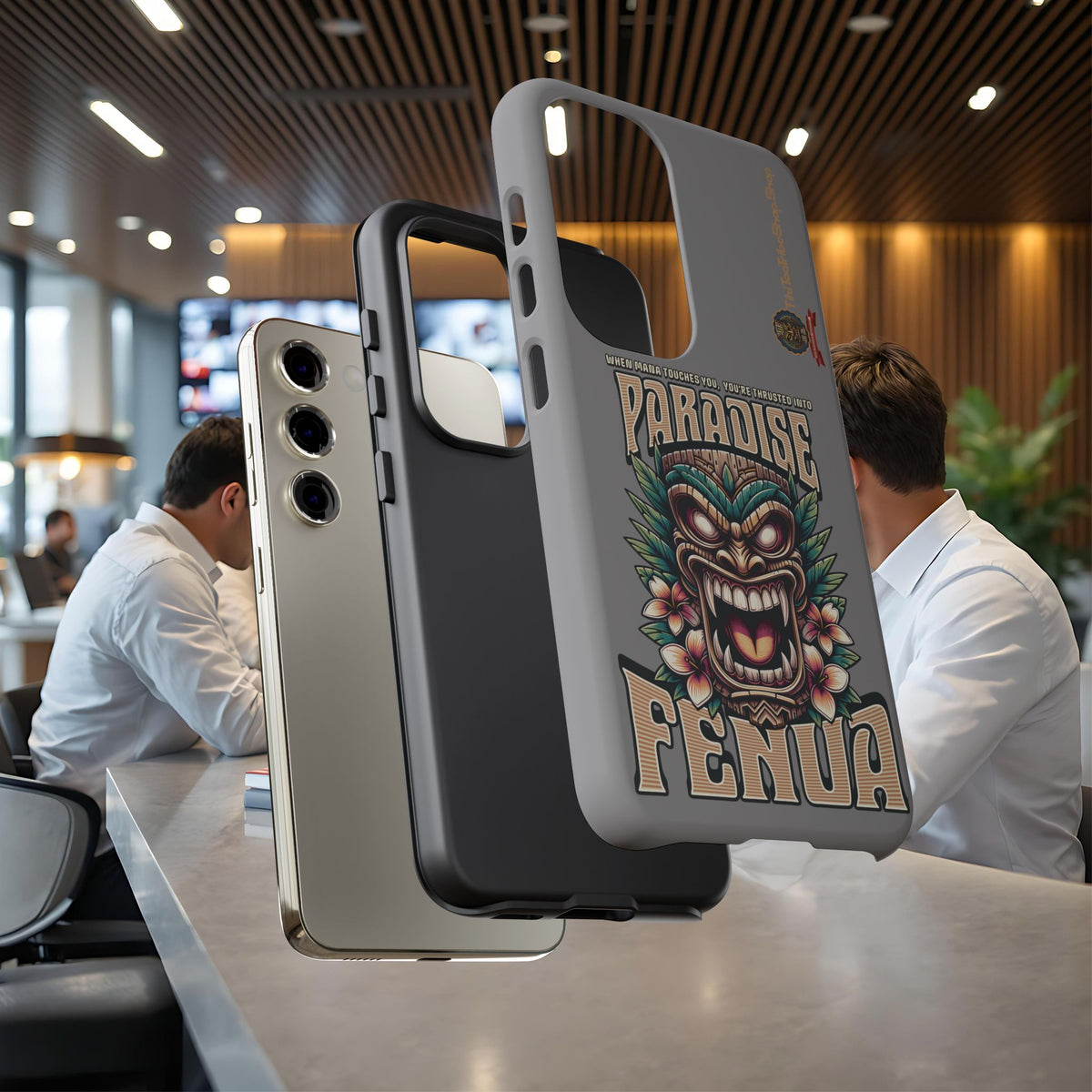 Fenua Guardian – Coque Antichoc Art Polynésien