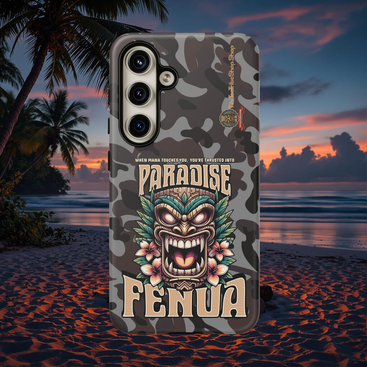 Fenua Guardian – Coque Antichoc Art Polynésien