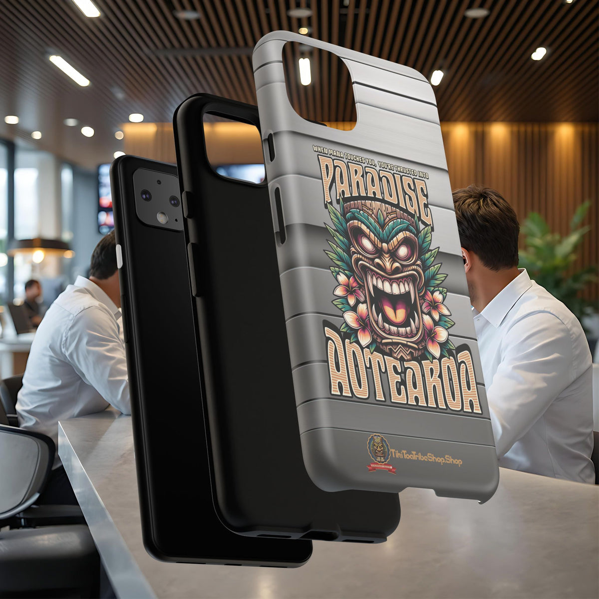 Aotearoa – Tiki Maori &amp; Ancestral Mana Shockproof Case