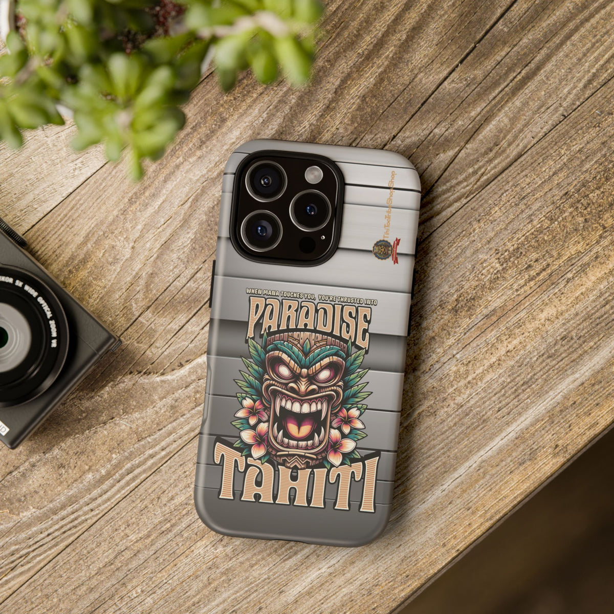 Tahiti – Coque Antichoc Premium Tiki Royal