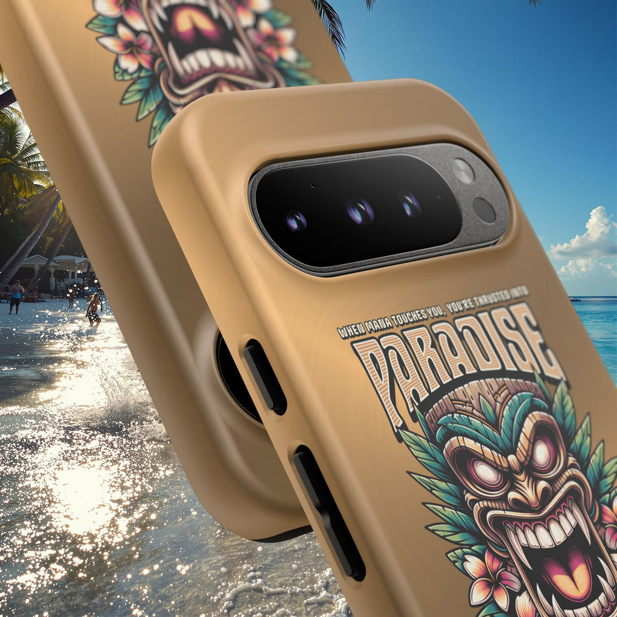Bora Bora – Coque Antichoc Premium Tiki Élégance