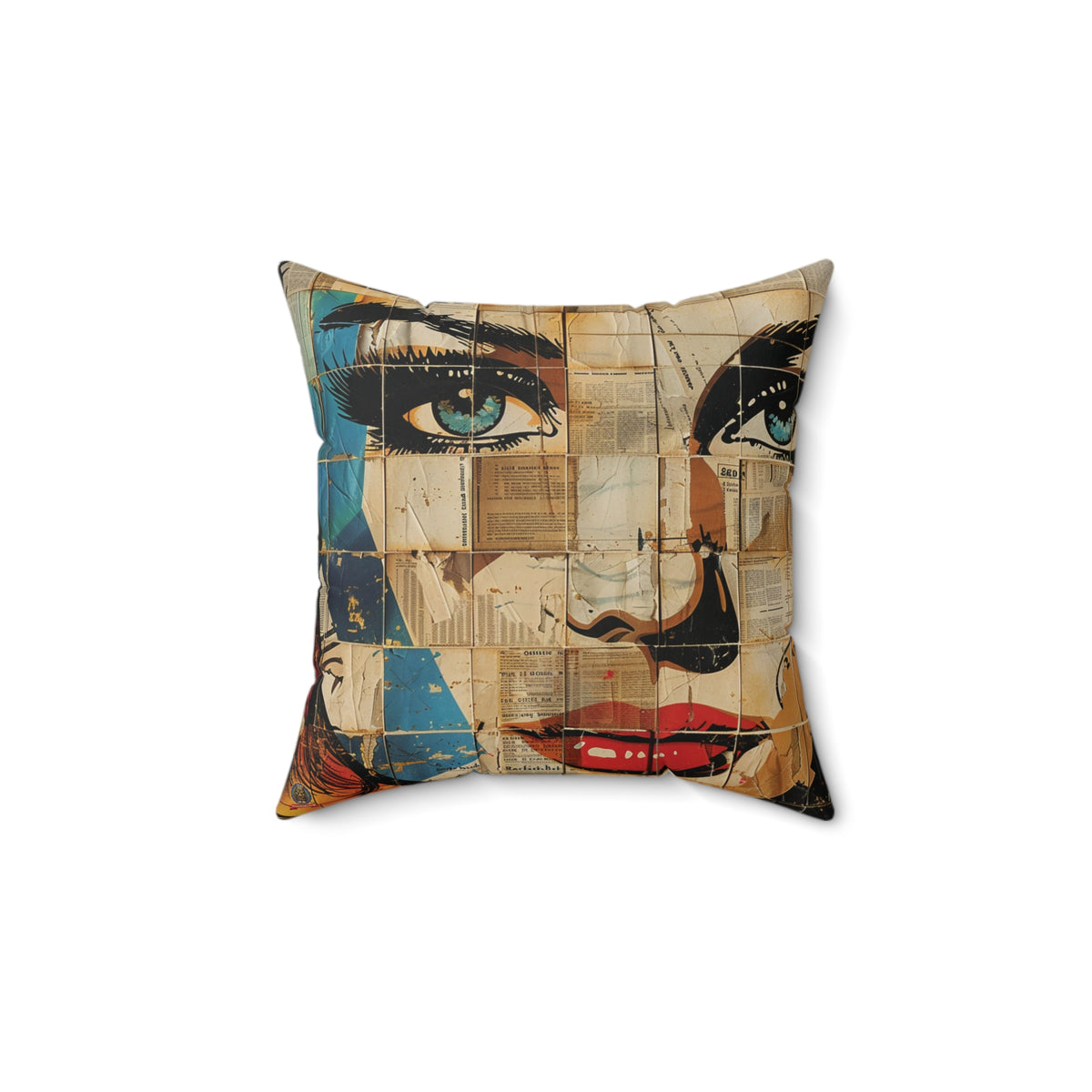 Pop Art Collage Magazine : L'Art du Visage