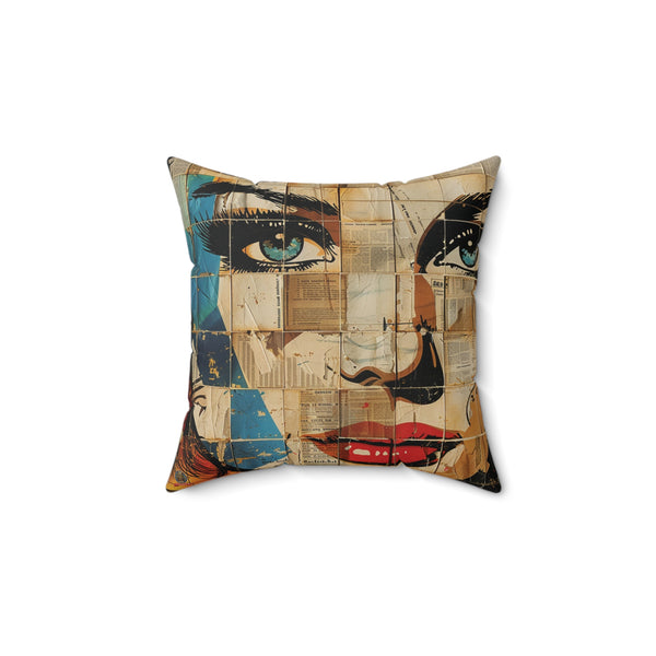 Pop Art Collage Magazine: The Art of the Face