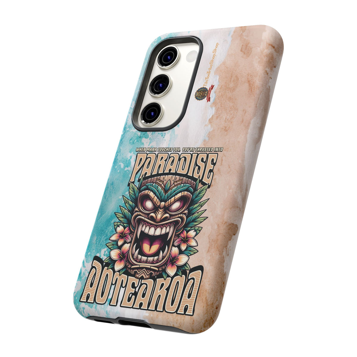 Aotearoa – Coque Antichoc Tiki Maori & Mana Ancestral