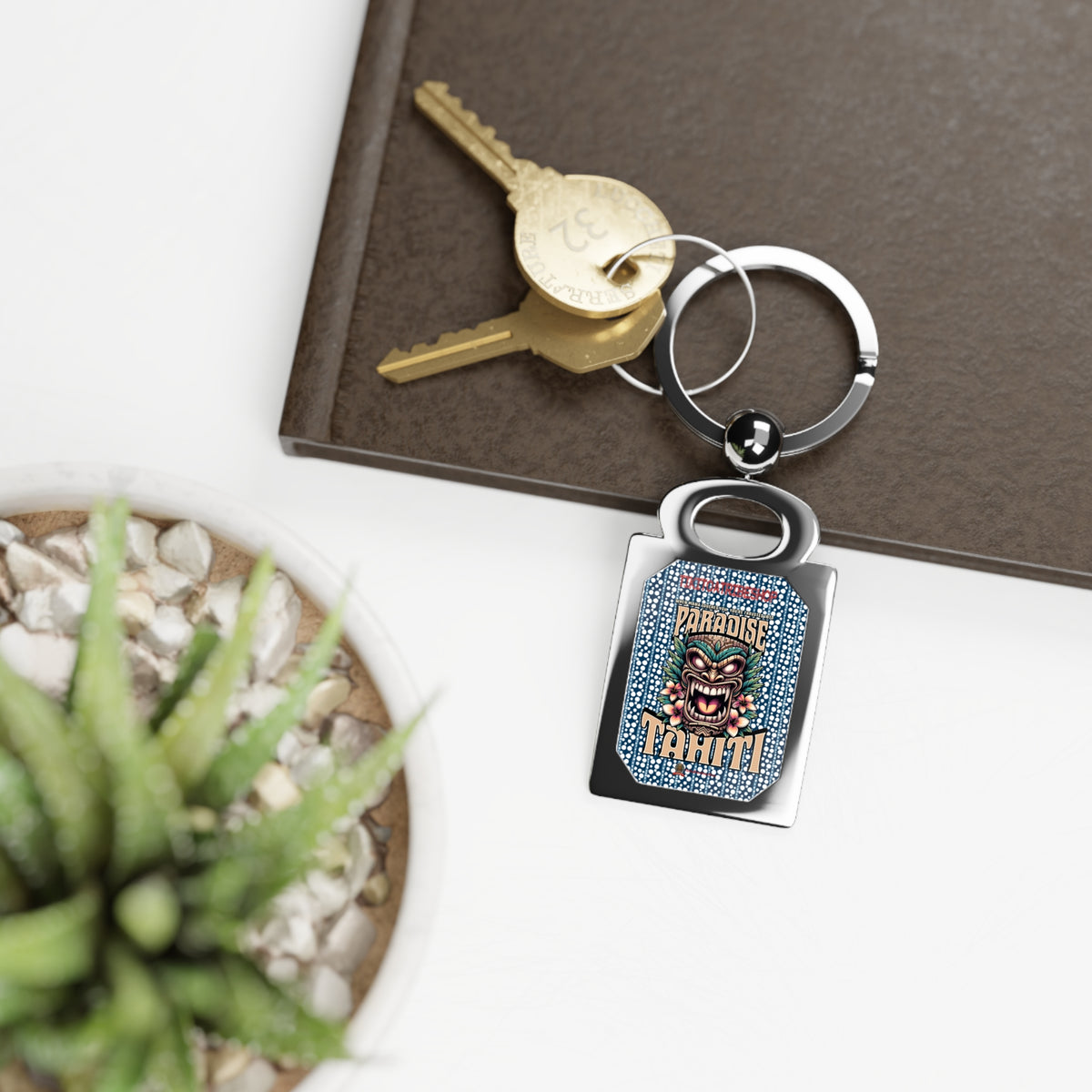 Mini Mana Keychain: Large Tribal Lucky Charm 